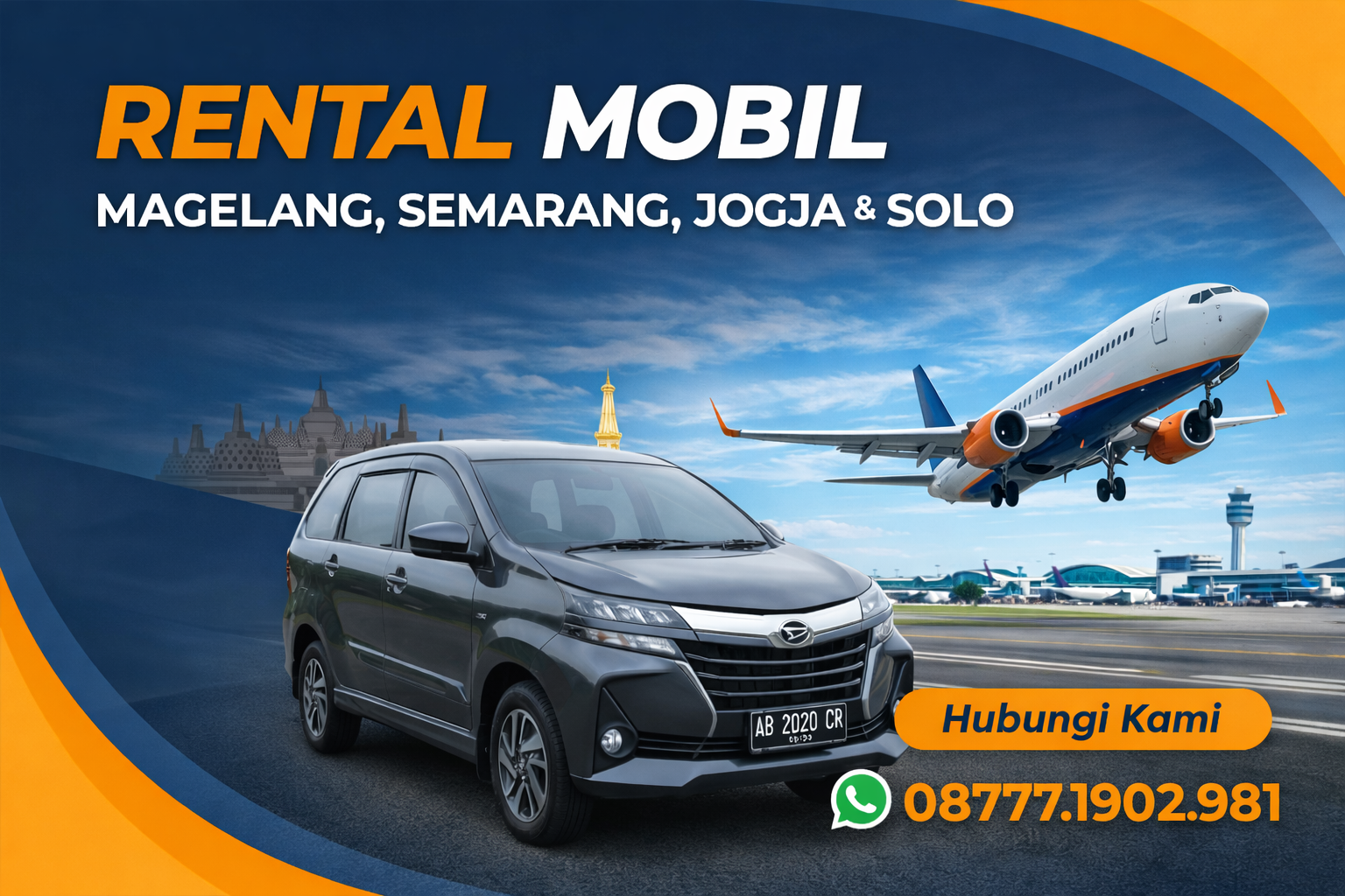 Rental Mobil Magelang, Semarang, Jogja & Solo Harian Mingguan Murah